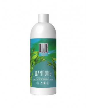 OLJE / Натуральный шампунь против выпадения волос с экстрактом концентрата спирулины и кератина 1000 мл