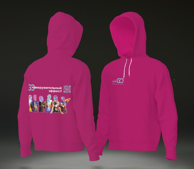 Худи с логотипом Dctr.Go в Сочи