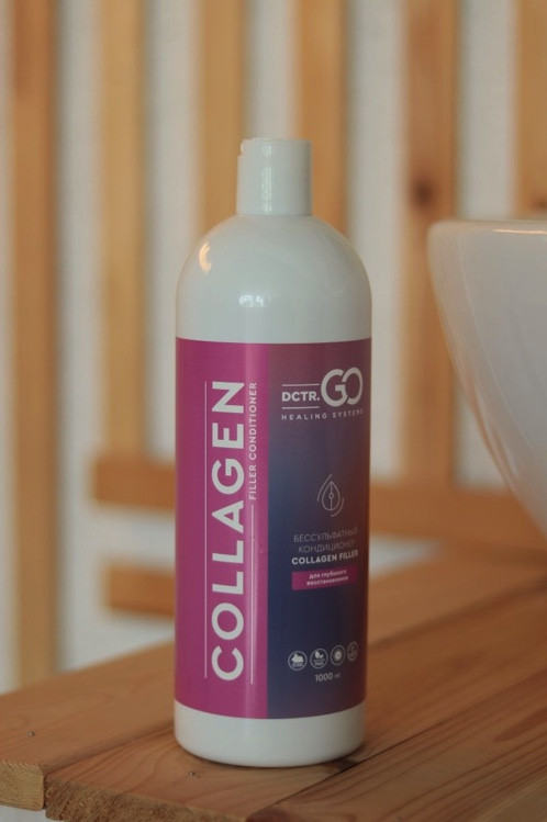 Dctr.Go Бессульфатный шампунь для волос с коллагеном 1000 мл в Сочи
