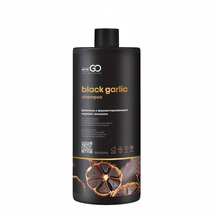 Шампунь с ферментированным чёрным чесноком 1000 мл в Сочи